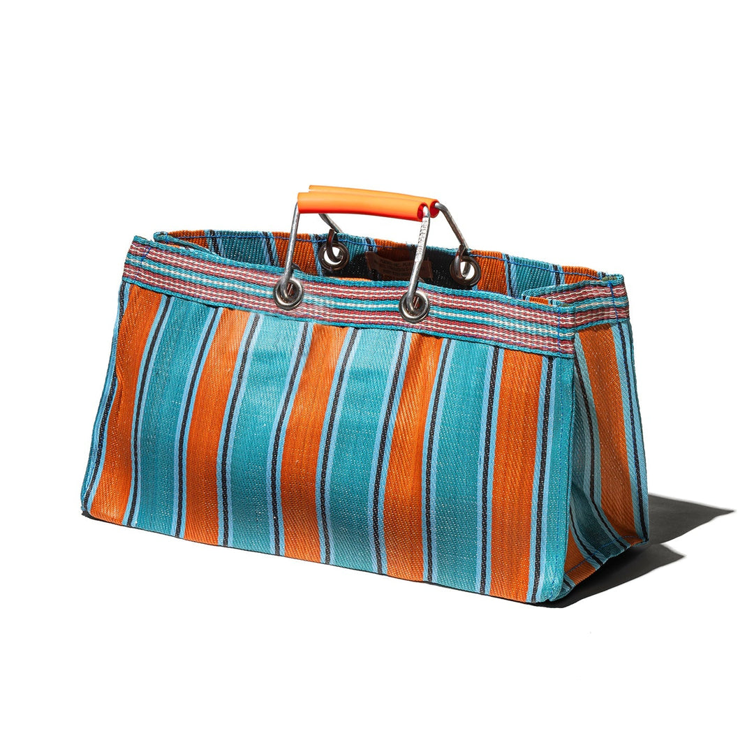 Mini Market Bag Orange Blue - La Gentile Store