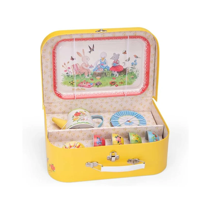 Moulin Roty Picnic Tea Set in Suitcase