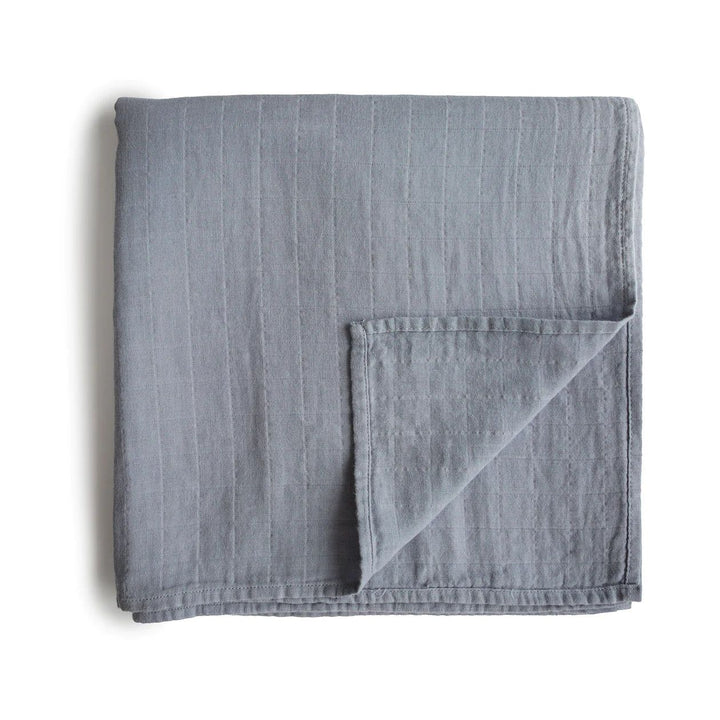 Mushie Muslin Swaddle Tradewinds - La Gentile Store
