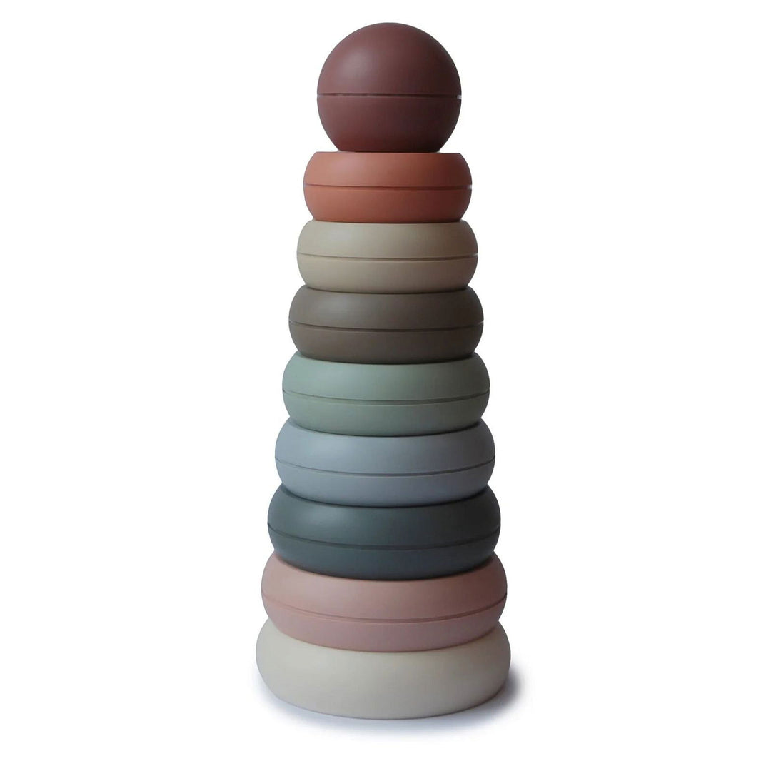 Mushie Stacking Rings Toy Original - La Gentile Store