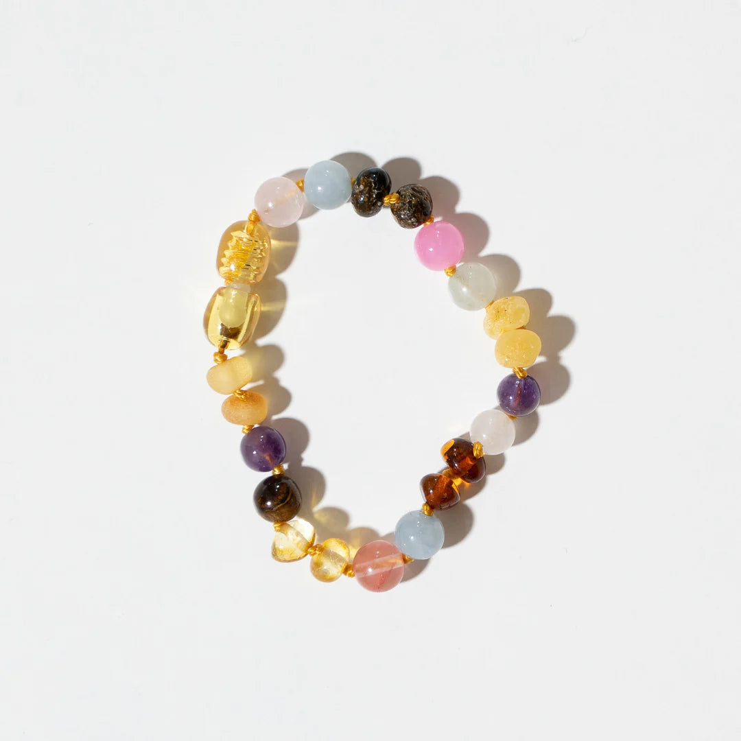 Nirrimis Amber Kids Bracelet Rainbow - La Gentile Store