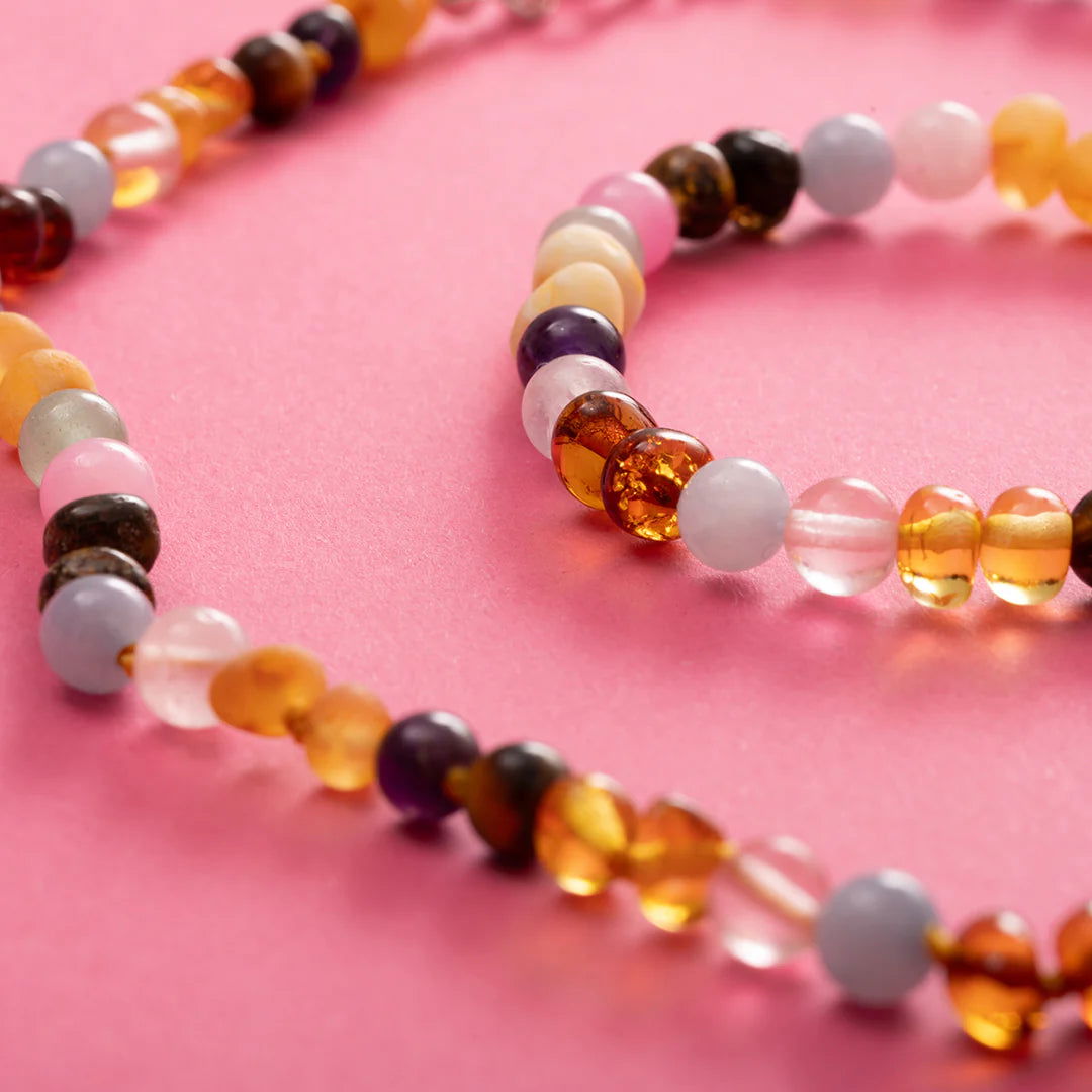 Nirrimis Amber Kids Bracelet Rainbow - La Gentile Store