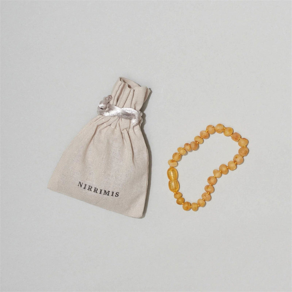 Nirrimis Amber Kids Bracelet Raw Honey - La Gentile Store
