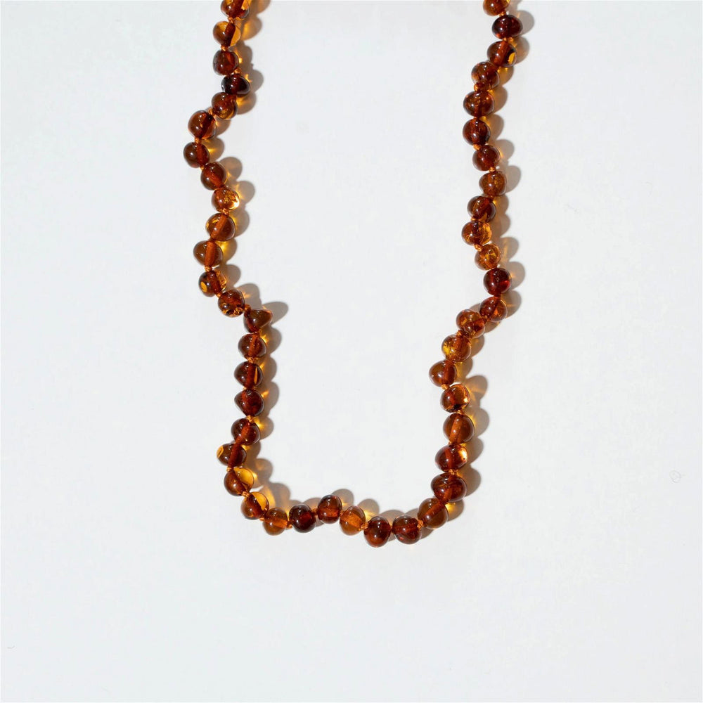 Nirrimis Amber Kids Necklace Caramel - La Gentile Store