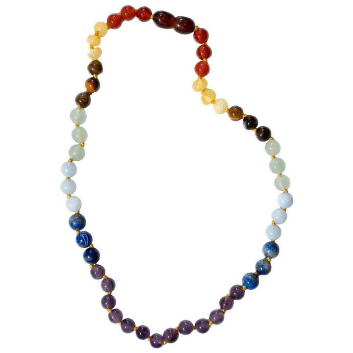 Nirrimis Amber Kids Necklace Chakra - La Gentile Store