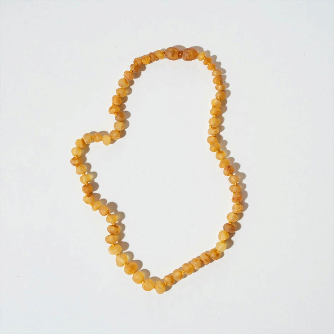 Nirrimis Amber Kids Necklace Raw Honey - La Gentile Store