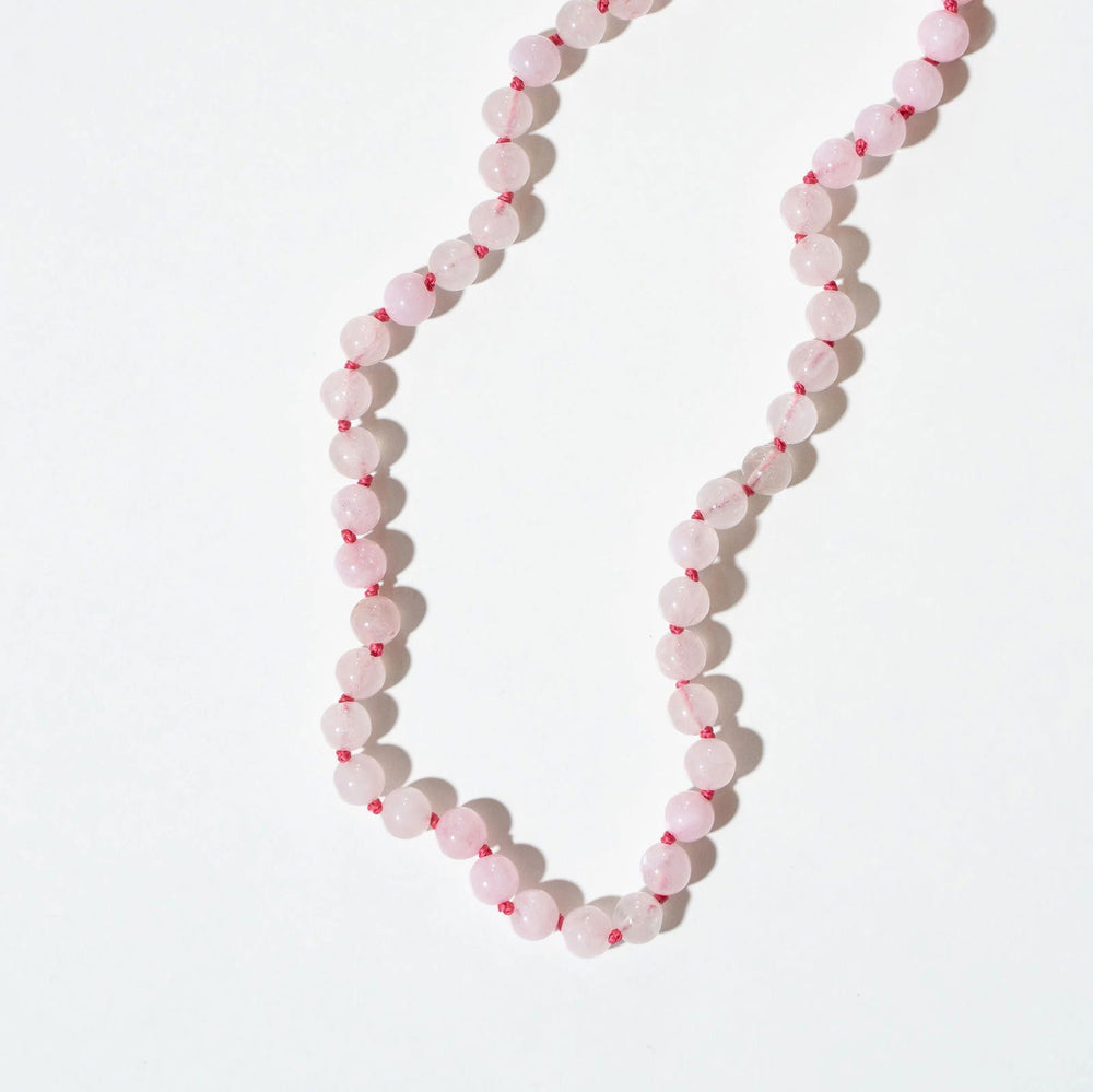 Nirrimis Amber Kids Necklace Rose Quartz - La Gentile Store