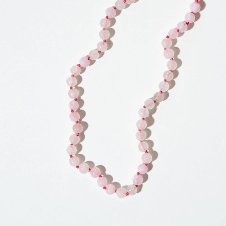 Nirrimis Amber Kids Necklace Rose Quartz - La Gentile Store