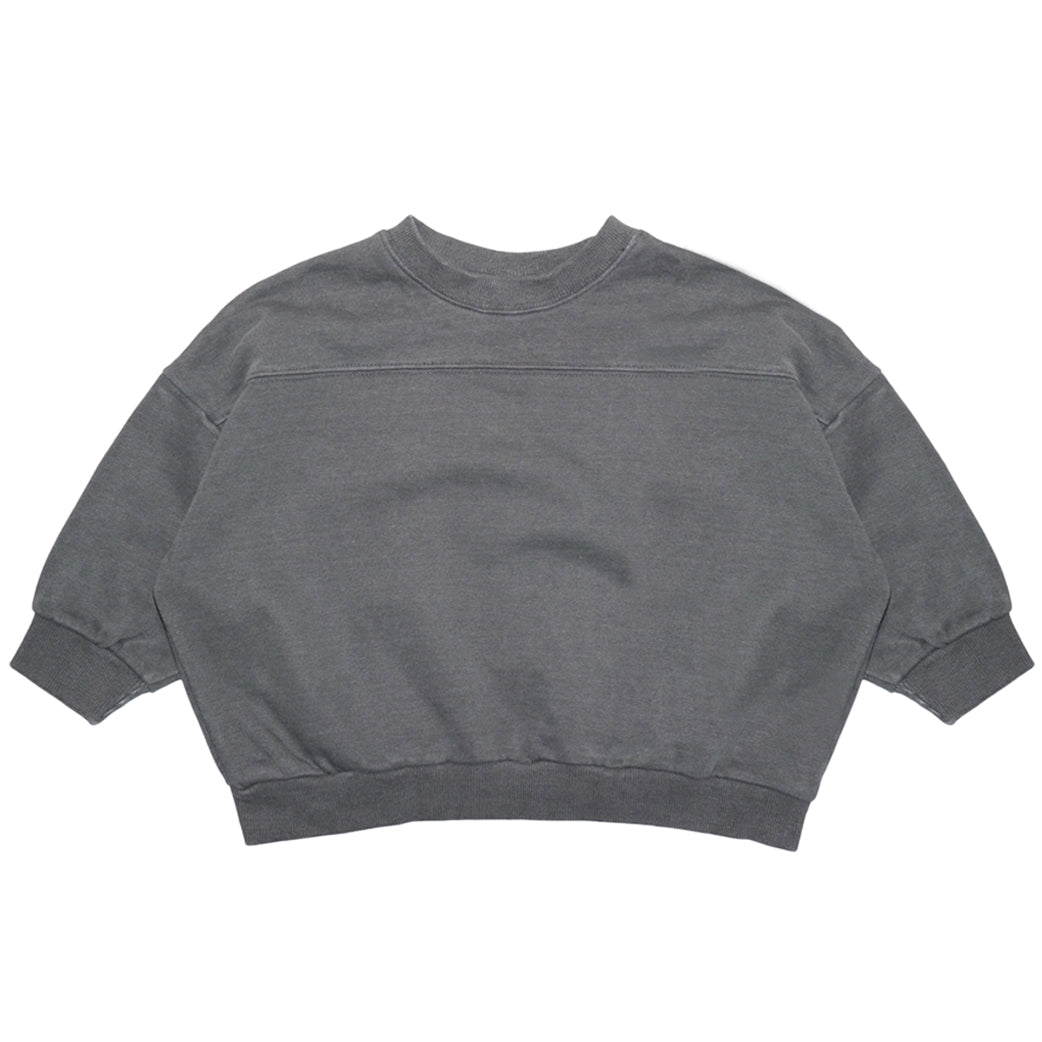 Oversized Kids Sweatshirt Charcoal - La Gentile Store