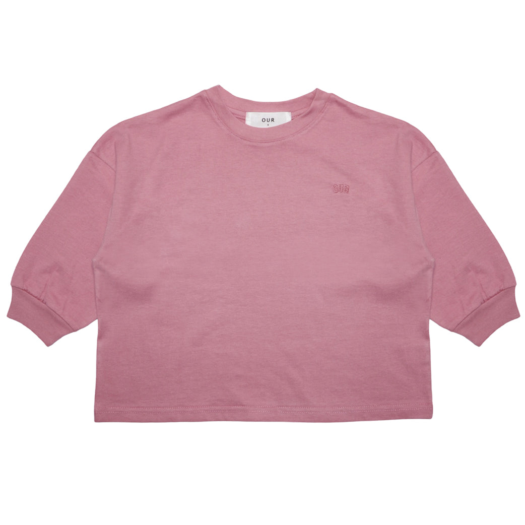 Oversized Longsleeve Shirt Pink - La Gentile Store