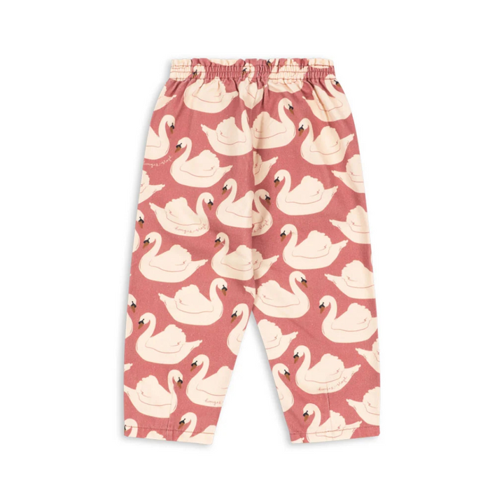 Konges Sløjd Magot Frill Pants Swan Rose