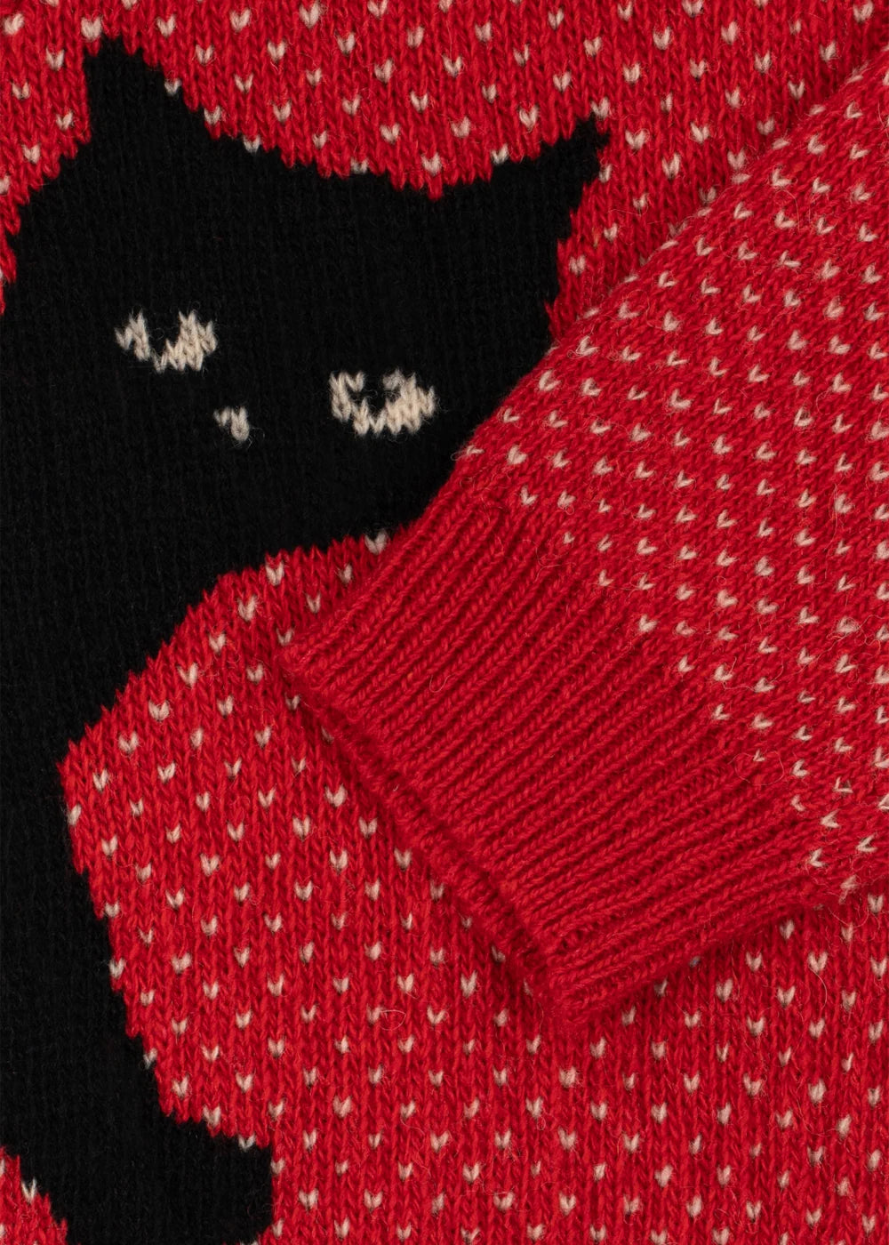 Konges Sløjd Belou Cardigan Cat Rouge