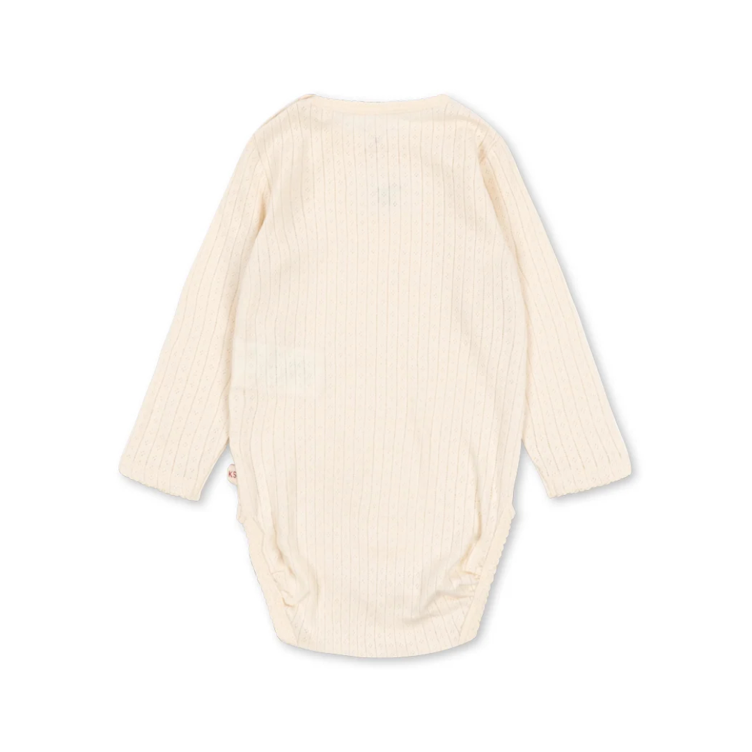 Konges Sløjd Minnie Romper – White Smoke