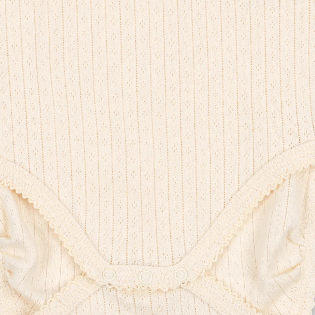 Konges Sløjd Minnie Romper – White Smoke