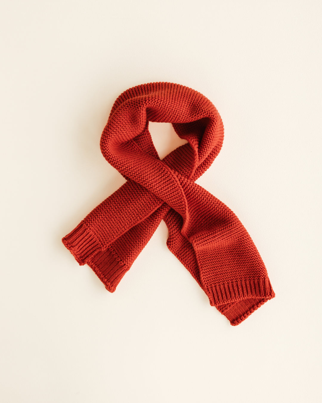 Hvid Ivo Scarf Red
