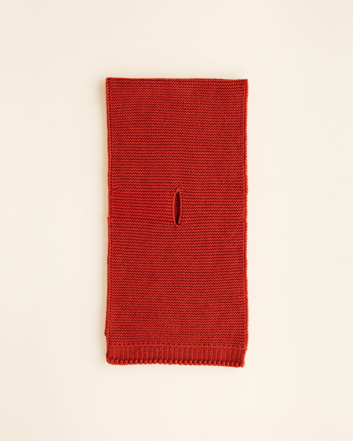 Hvid Ivo Scarf Red