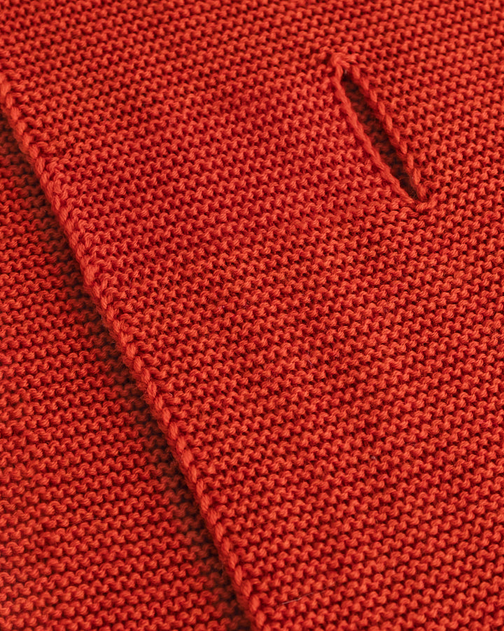 Hvid Ivo Scarf Red