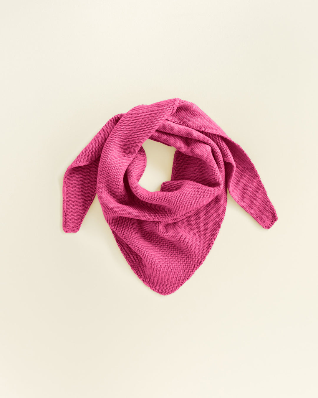 Hvid Fuchsia Triangle Scarf Josephina