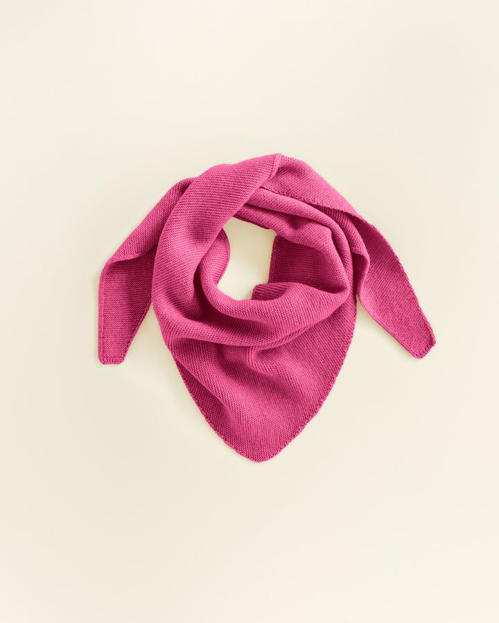 Hvid Fuchsia Triangle Scarf Josephina