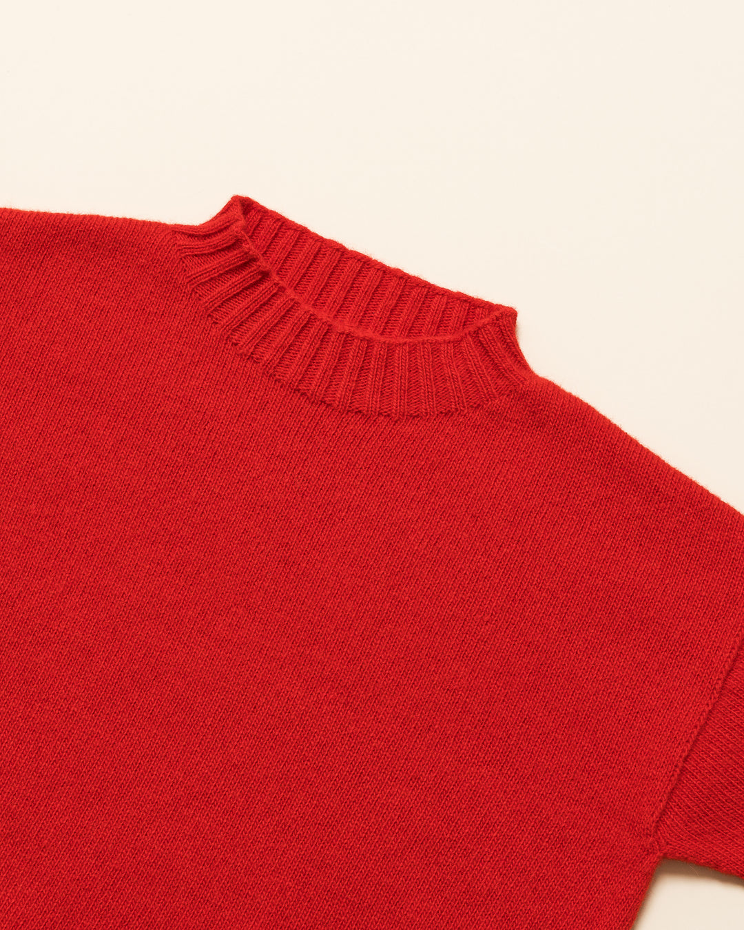 Hvid Kasper Sweater Red
