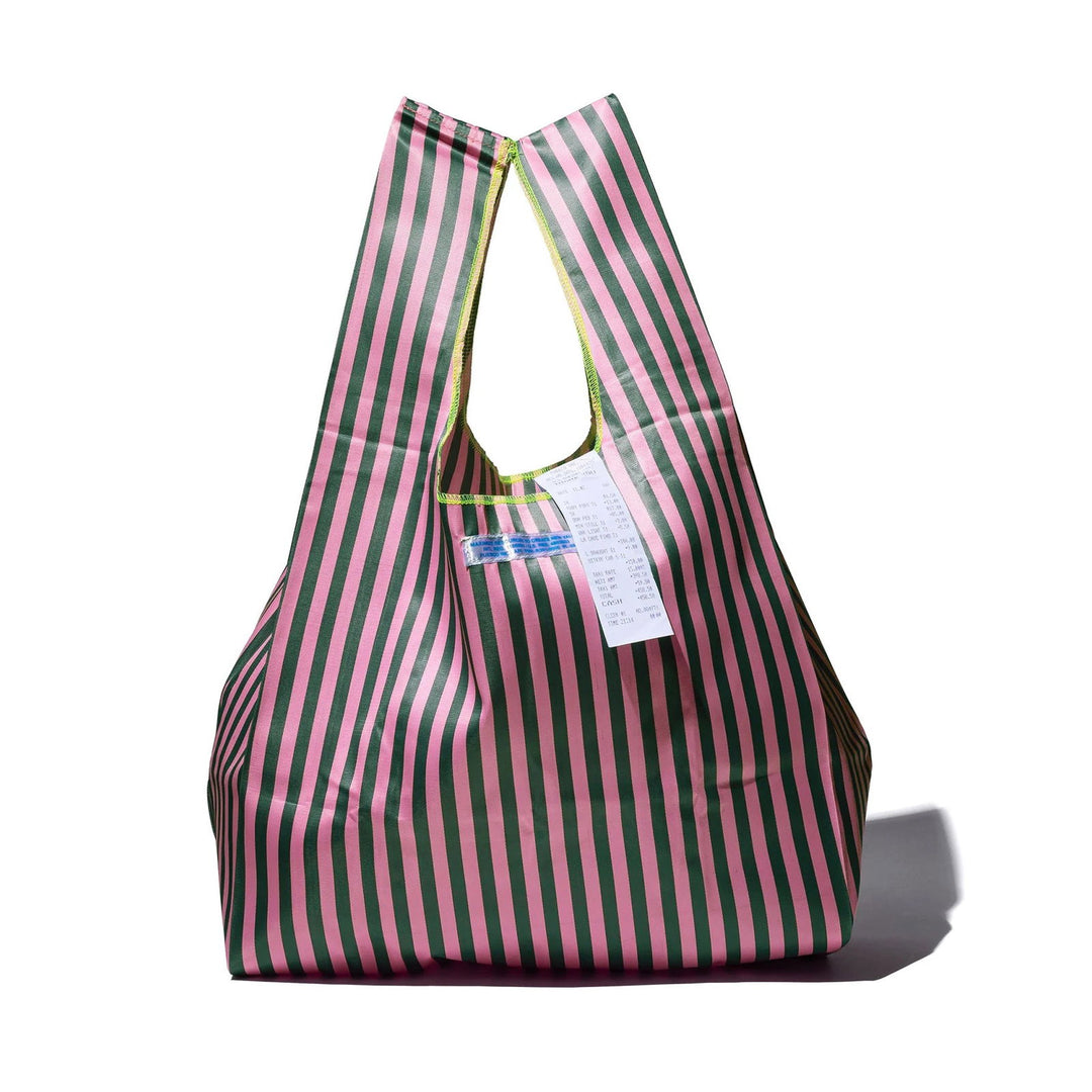 School Tie Bag Army Green - Pink - La Gentile Store