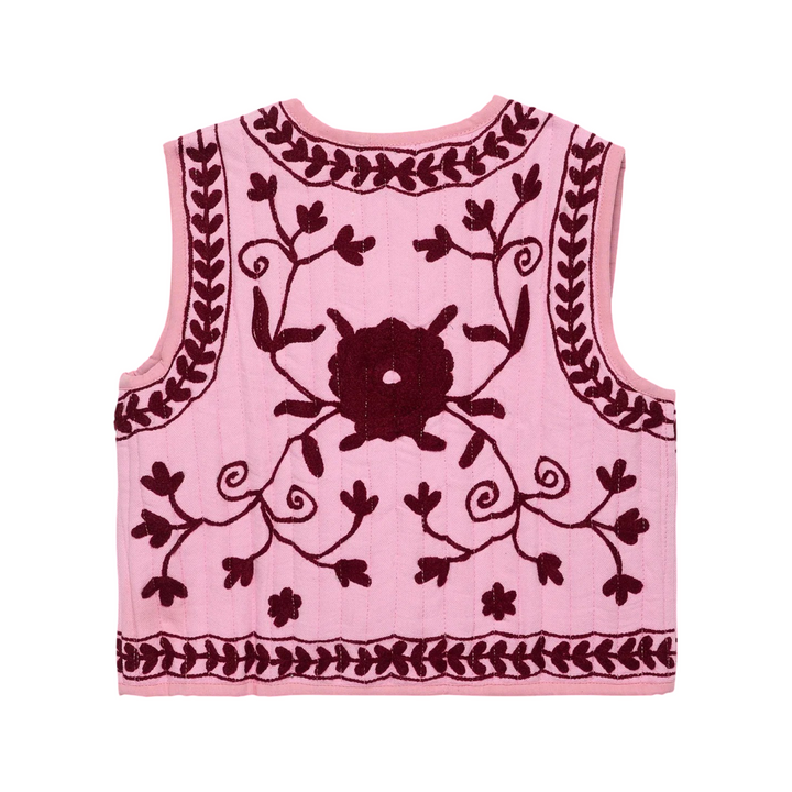 Sissel Edelbo Honey Mini Vest Suzani Embroidery