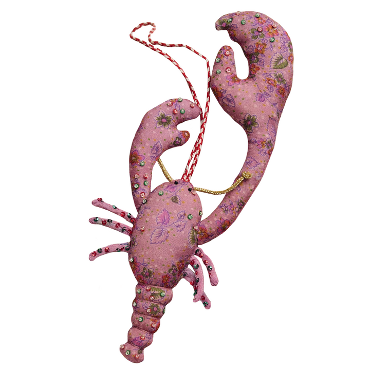 Sissel Edelbo Silk Lobster Ornament Snoopy