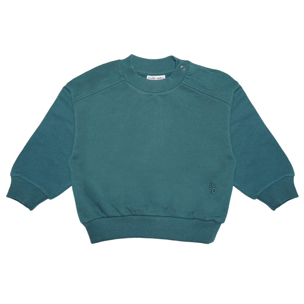 Studio Aelbo Sweatshirt Pacific Green - La Gentile Store
