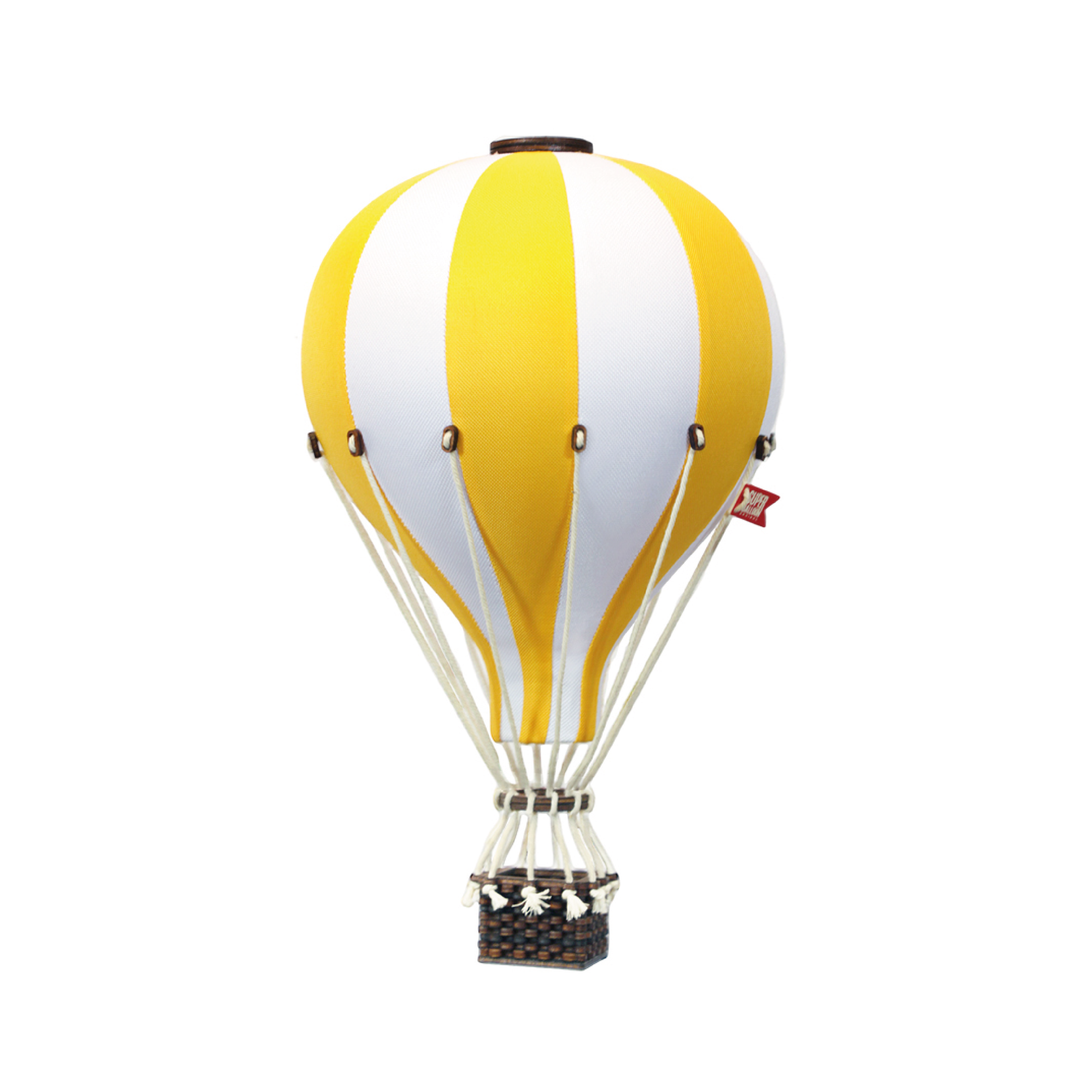 Super Balloon Air Balloon yellow/white Small - La Gentile Store
