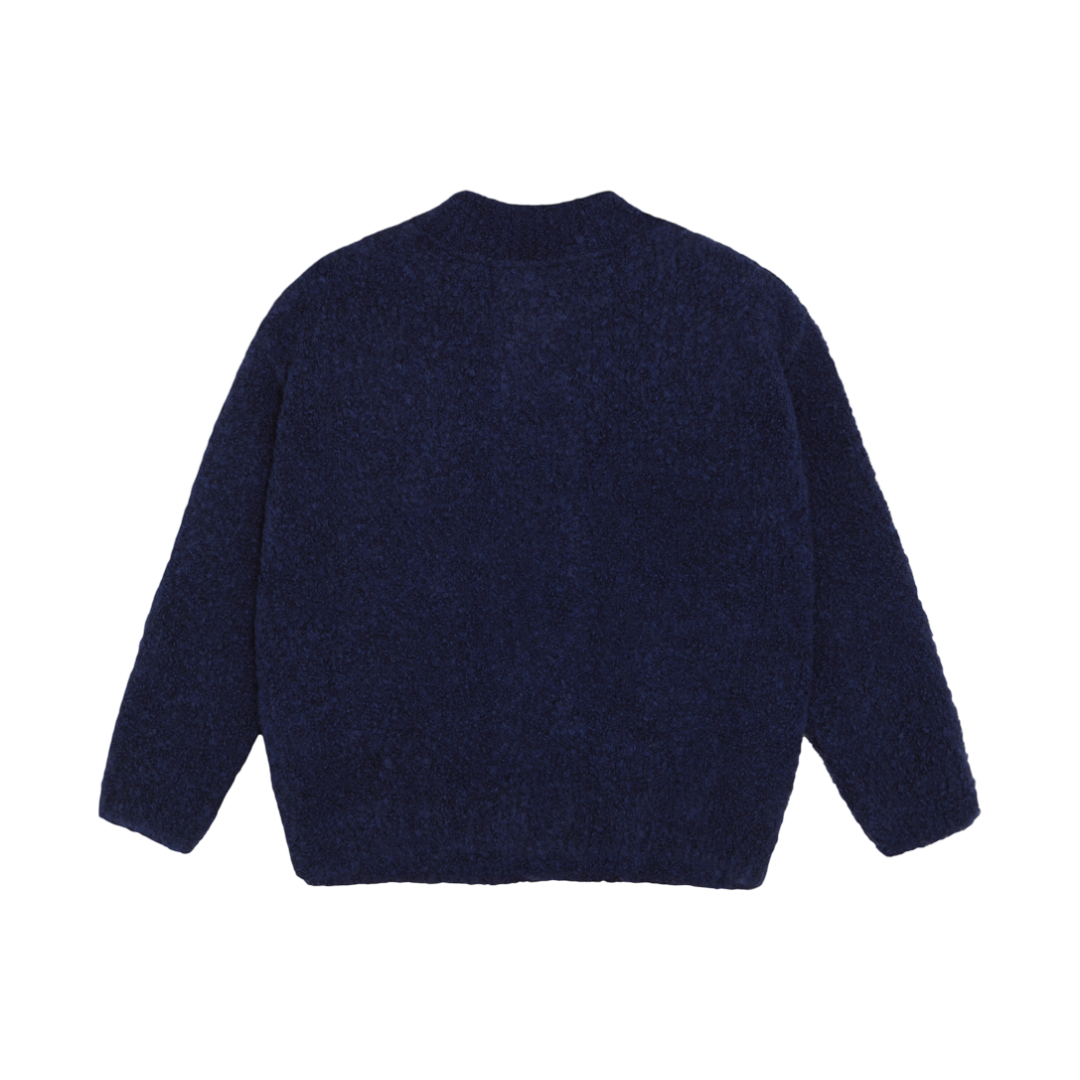 The Campamento Love Cardigan Blue