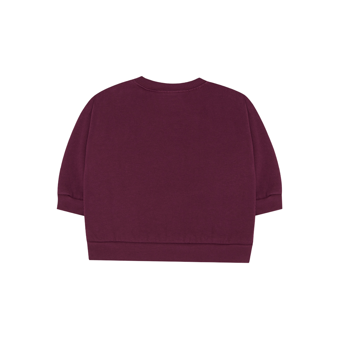 The Campamento Big Blue Daisy Baby Sweatshirt