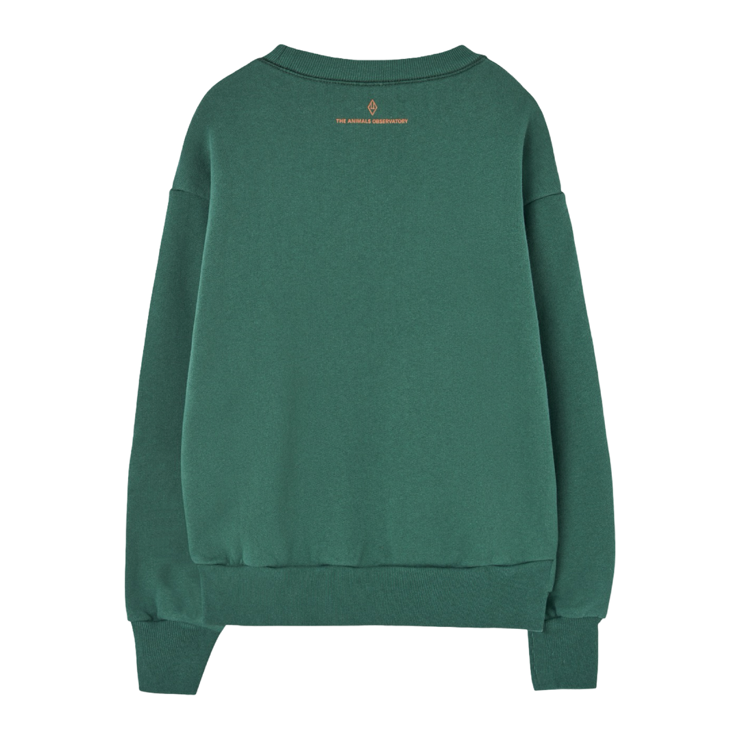 The Animals Observatory Bear Kids Sweatshirt Green