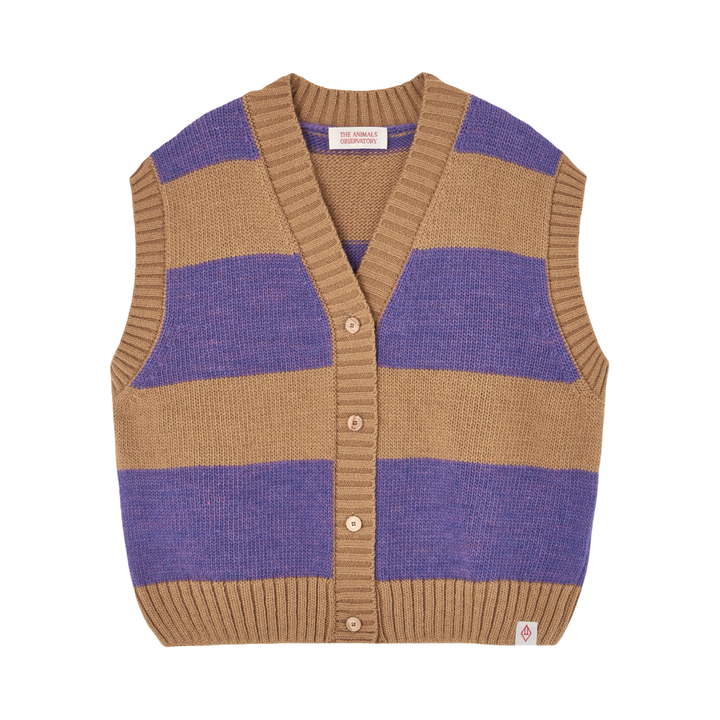 The Animals Observatory Blobfish Kids Vest Purple