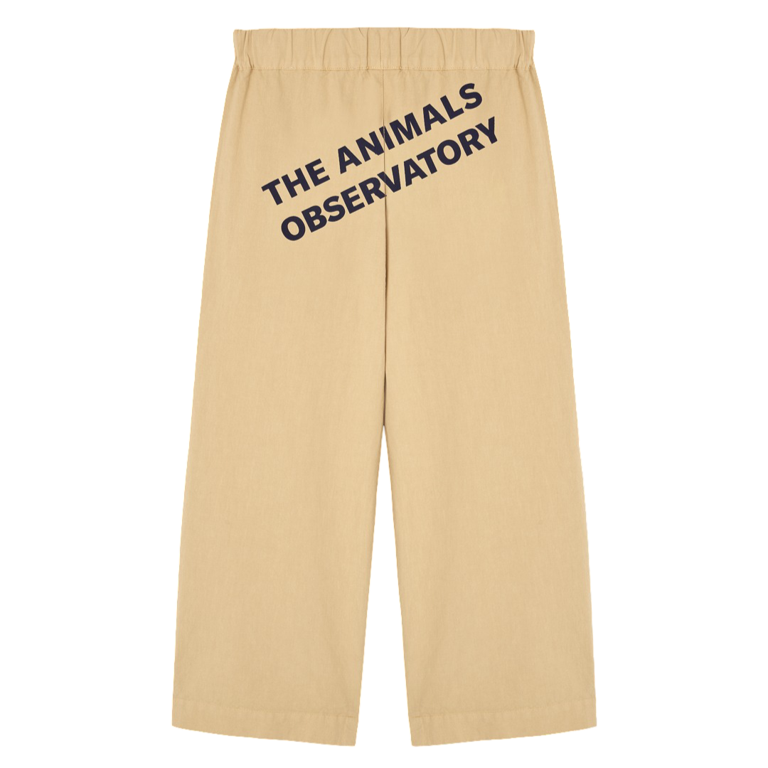 The Animals Observatory Emu Kids Pants Soft Brown