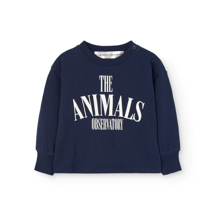 The Animals Observatory Jackal Baby Sweatshirt Navy