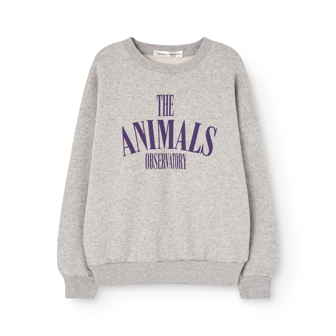 The Animals Observatory Killfish Kids Sweatshirt Grey Heather