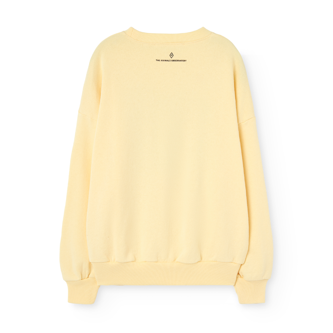 The Animals Observatory Killfish Kids Sweatshirt Soft Yellow