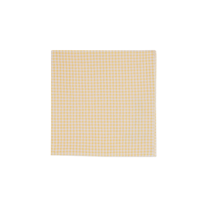 The Campamento Yellow Checked Scarf