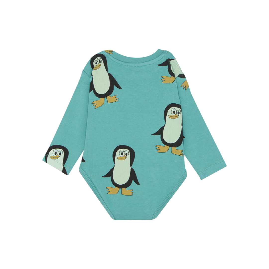 The Campamento Penguins Allover Baby Body