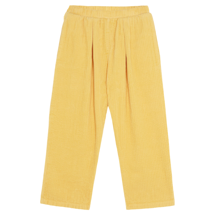 The Campamento Yellow Corduroy Kids Trousers