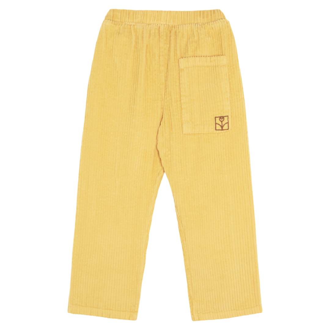 The Campamento Yellow Corduroy Kids Trousers