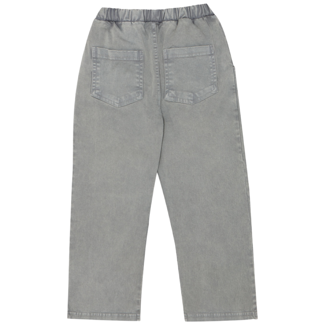 The Campamento Grey Washed Kids Trousers