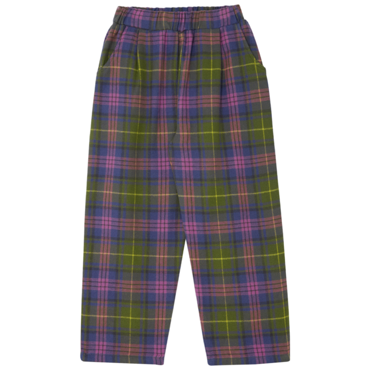 The Campamento Checked Kids Trousers