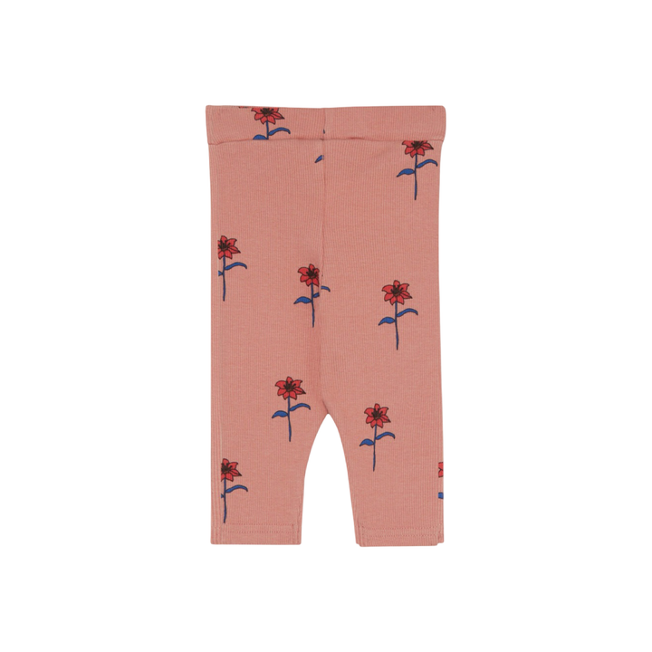 The Campamento Pink Flowers Baby Leggings