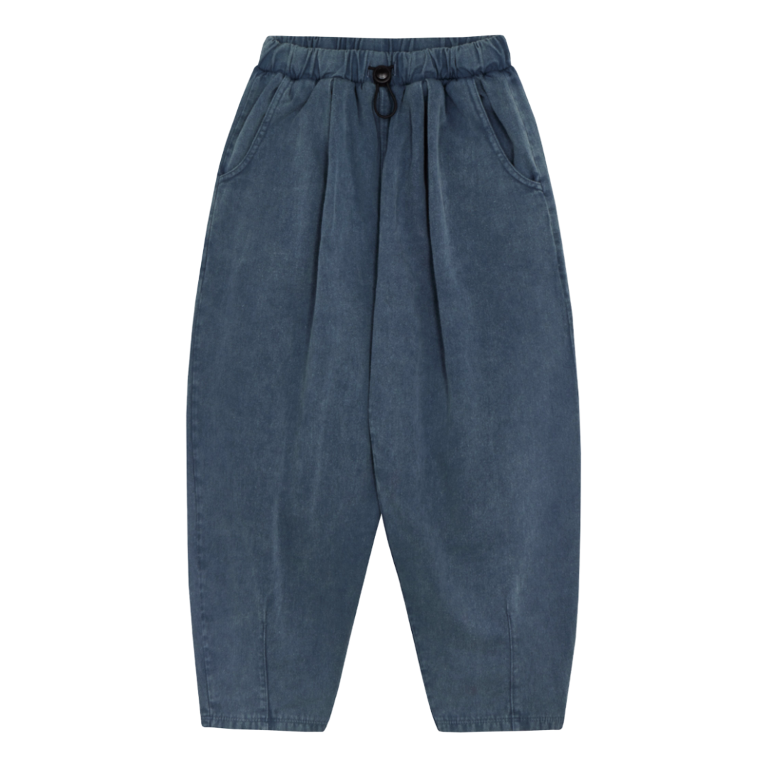 The Campamento Blue Washed Trousers