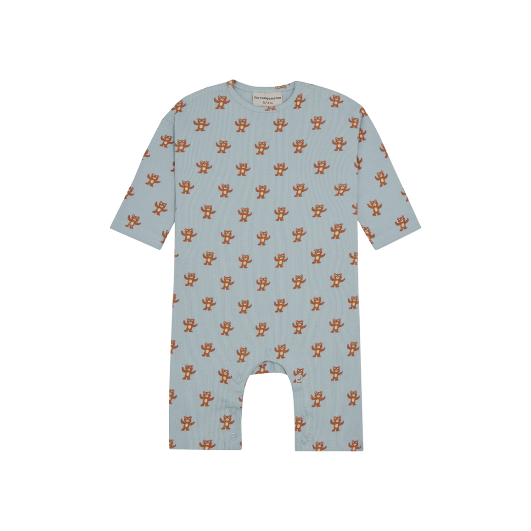 The Campamento Happy Bears Baby Overall