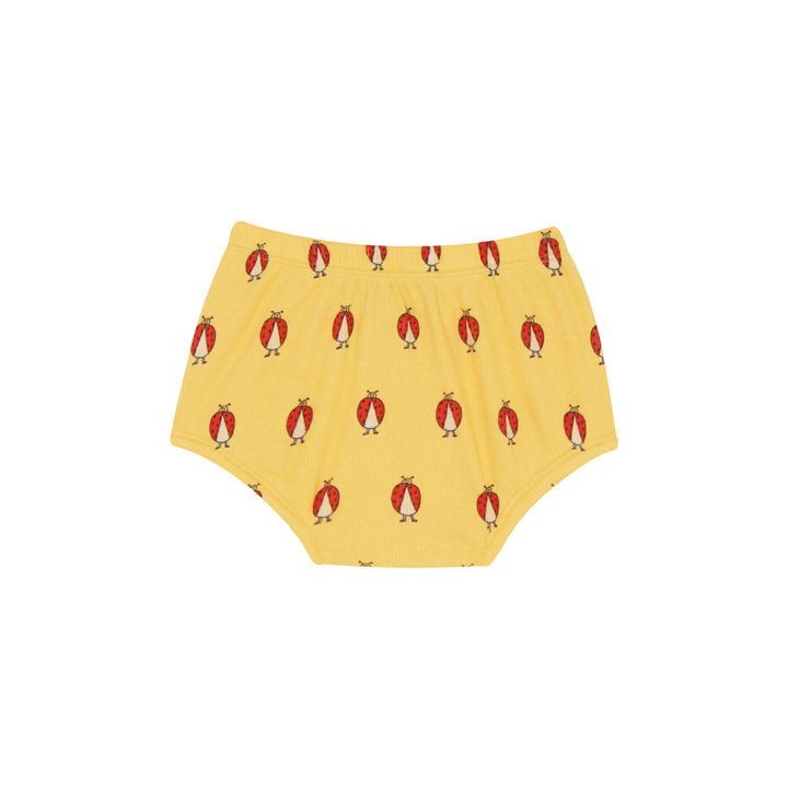 The Campamento Ladybug Allover Bloomers Yellow