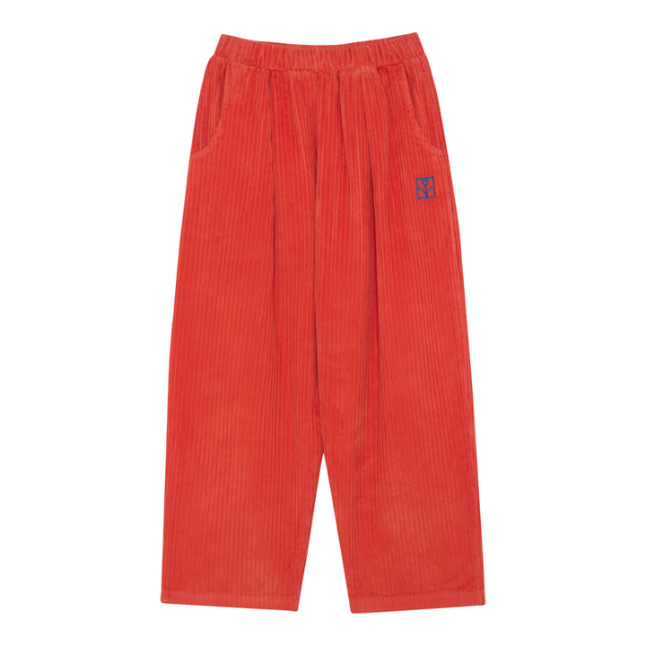 The Campamento Red Corduroy Trousers