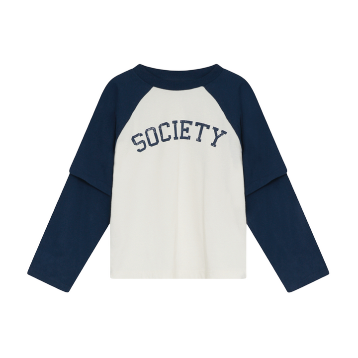 The New Society Delia Layered T-Shirt