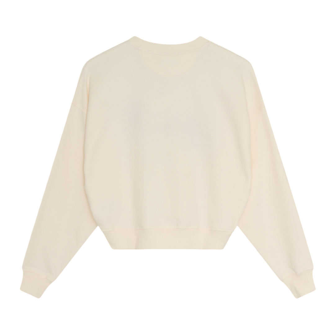 The New Society Mazus Teen Sweatshirt Ecru